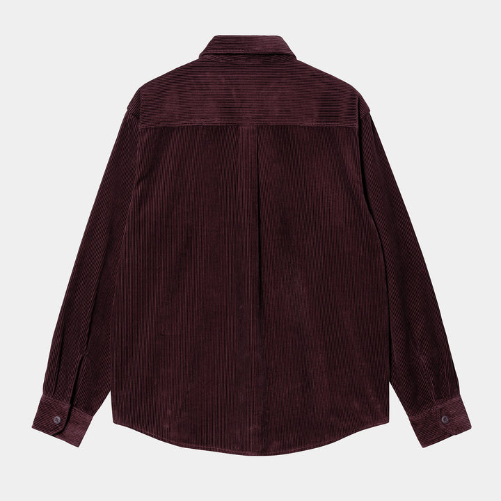 L/S Flint Shirt . Amarone
