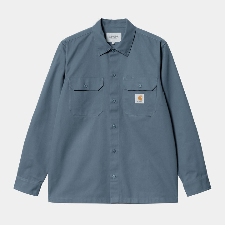 L/S Master Shirt - storm blue