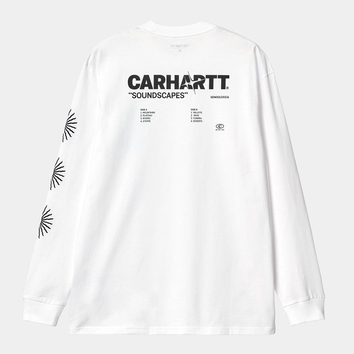L/S Soundscapes T-Shirt - white