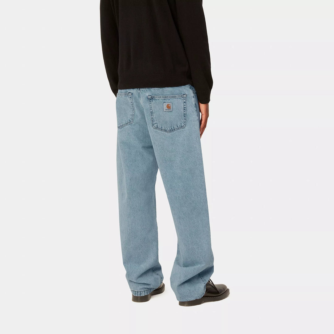 Landon Pant 100 % Cotton Blue bleached