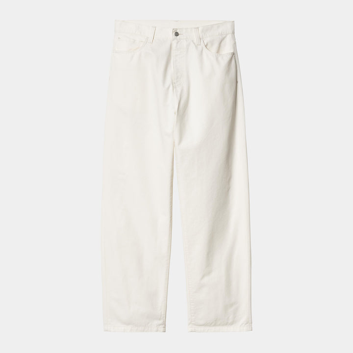 Landon Pant 100 % Cotton Off-White rinsed