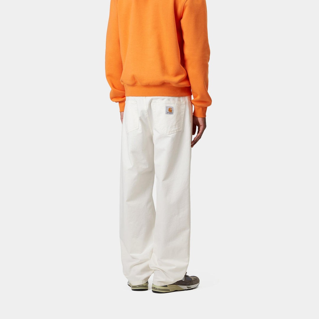 Landon Pant 100 % Cotton Off-White rinsed