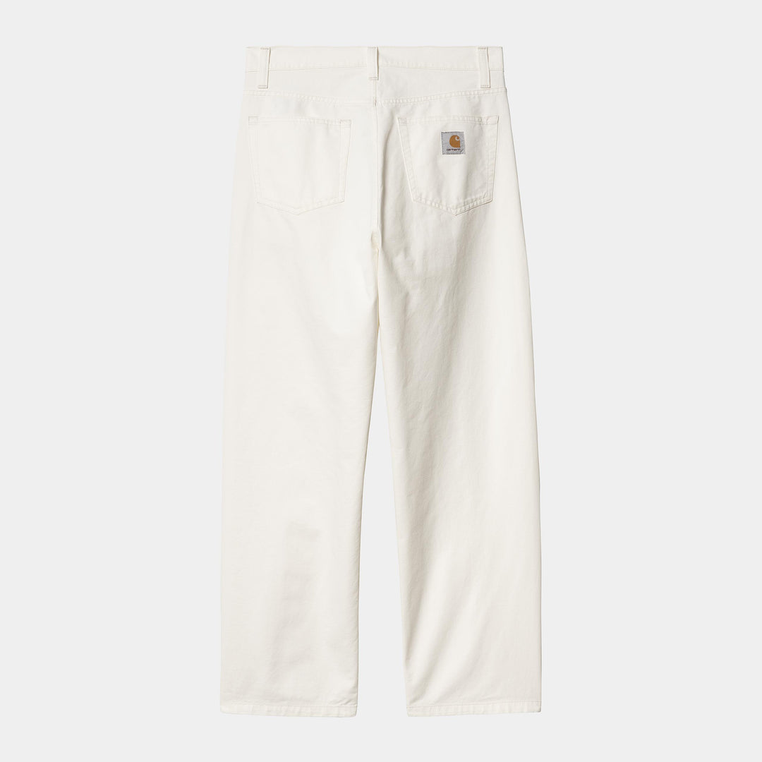 Landon Pant 100 % Cotton Off-White rinsed