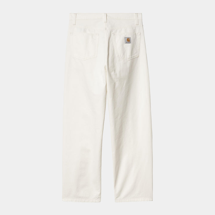 Landon Pant 100 % Cotton Off-White rinsed