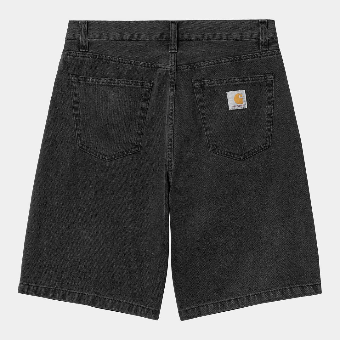 Landon Short 100 % Cotton - Black stone washed