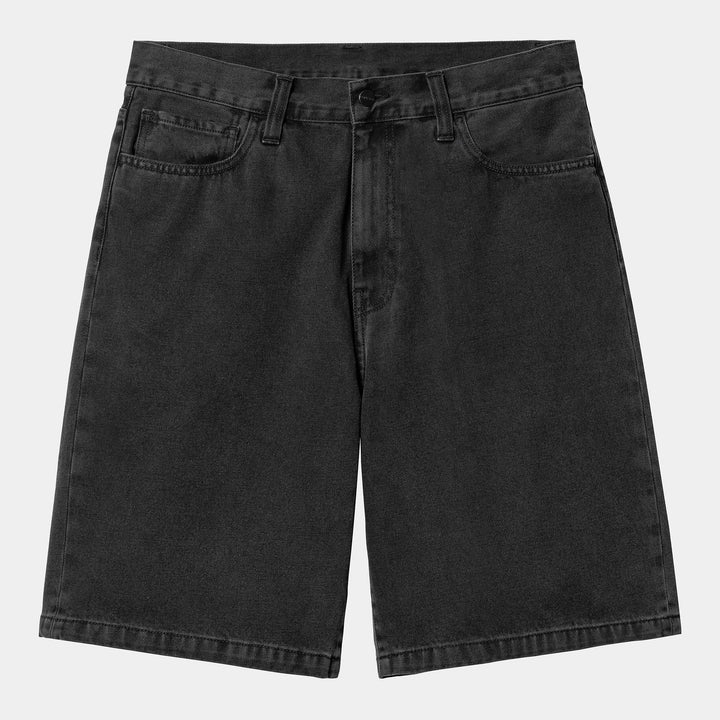 Landon Short 100 % Cotton - Black stone washed