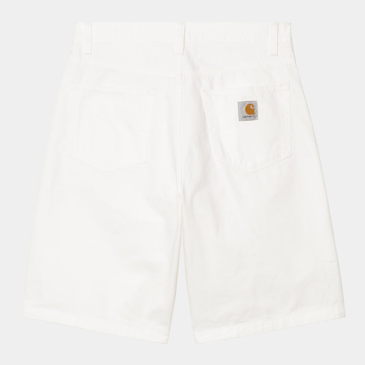 Landon Short 100 % Cotton Off-White rinsed no length