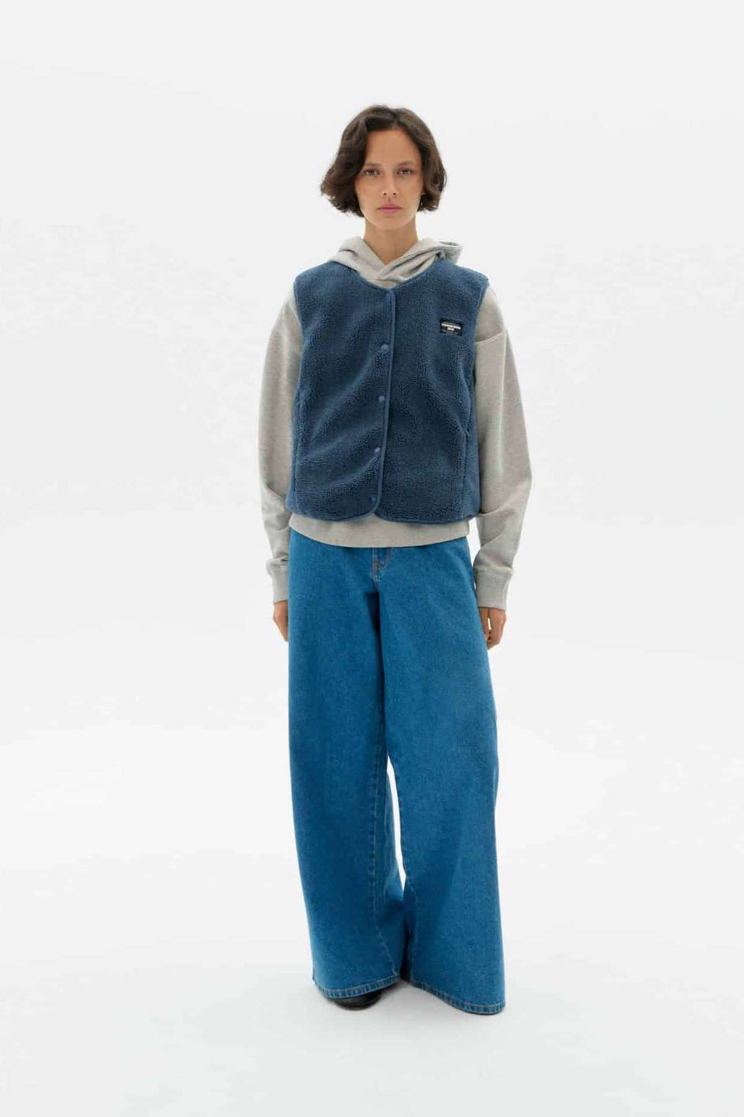 Vest Jay teddy - blue