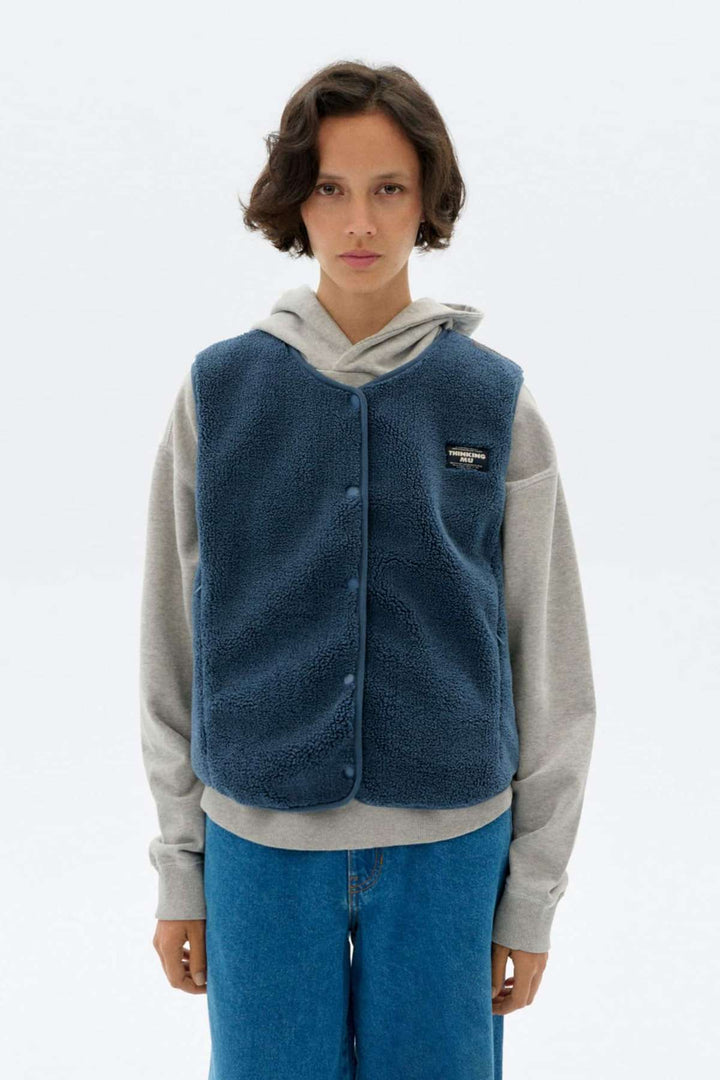 Vest Jay teddy - blue