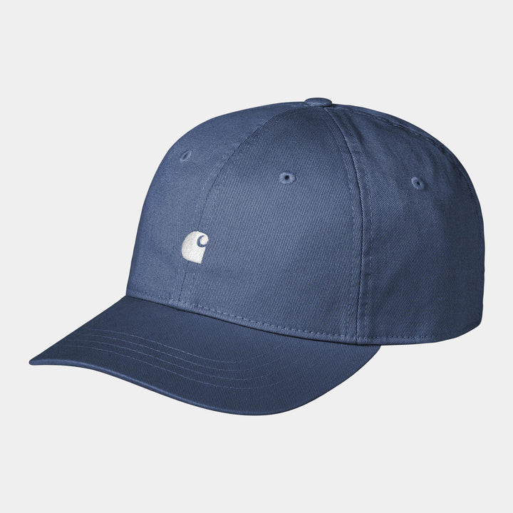 Madison Logo Cap - blue iris white