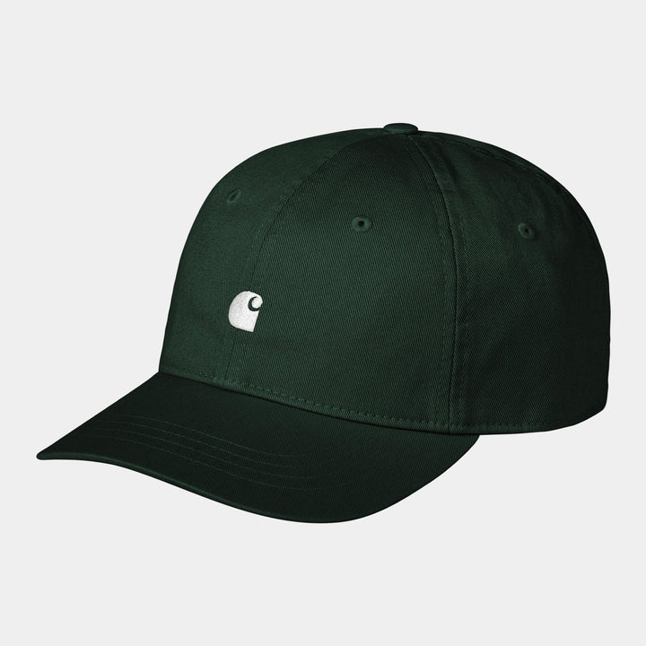 Madison Logo Cap - conifer / white
