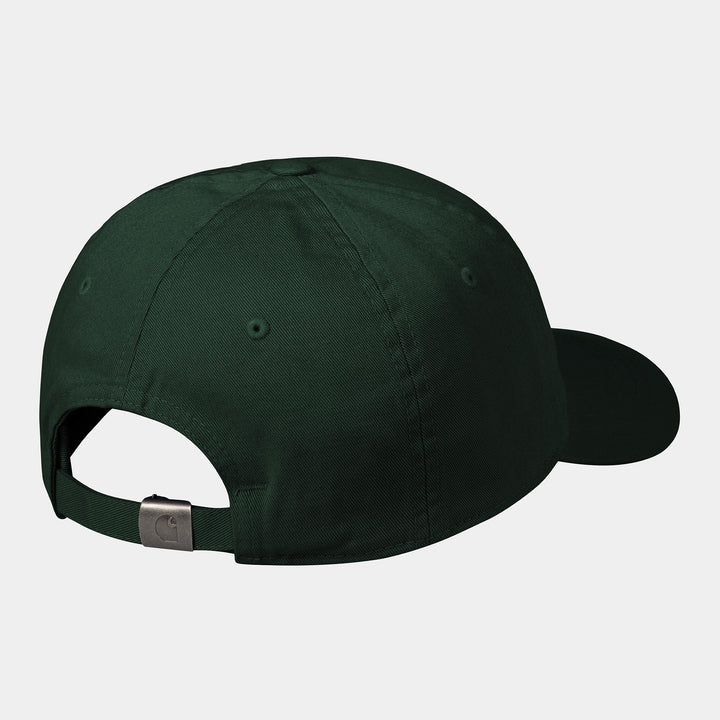 Madison Logo Cap - conifer / white