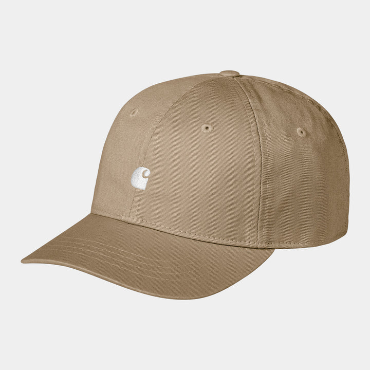 Madison Logo Cap -sable white