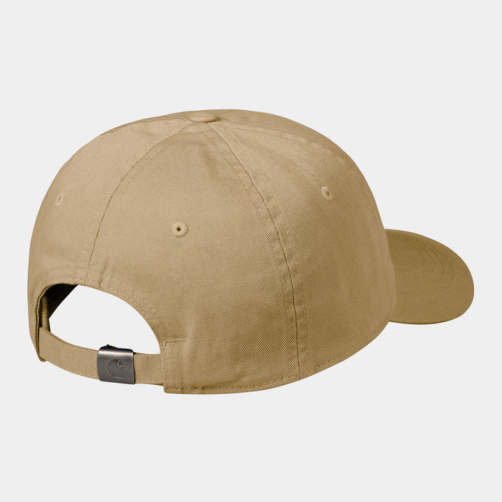 Madison Logo Cap -sable white