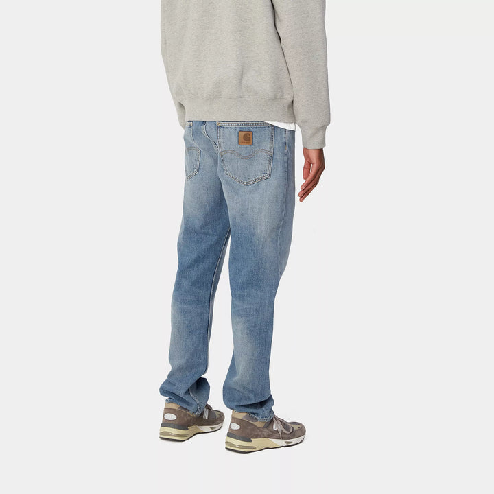 Marlow Pant 100 % Cotton Blue worn bleached L32