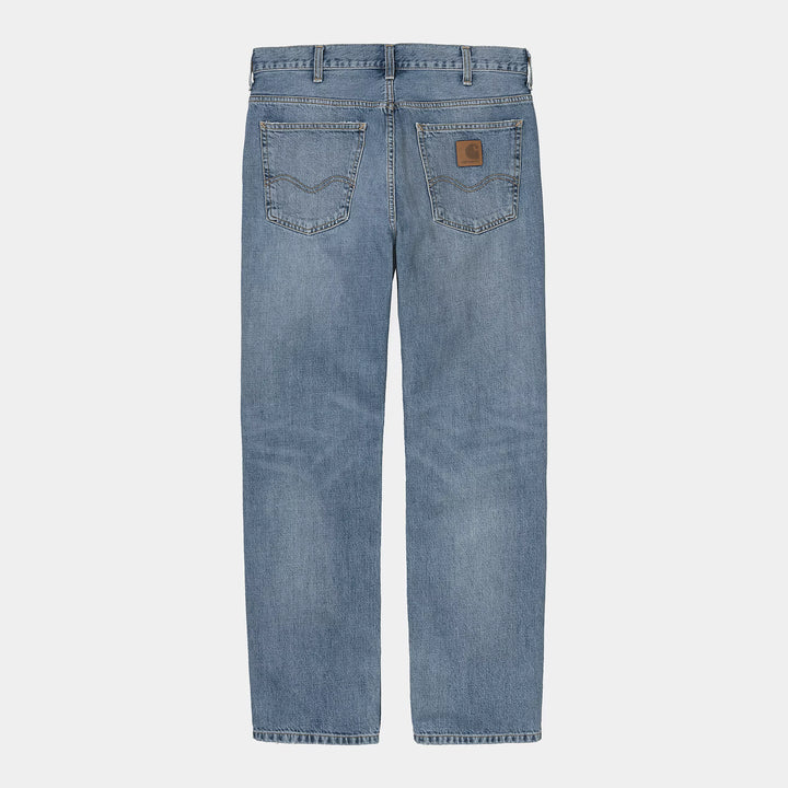 Marlow Pant 100 % Cotton Blue worn bleached L32