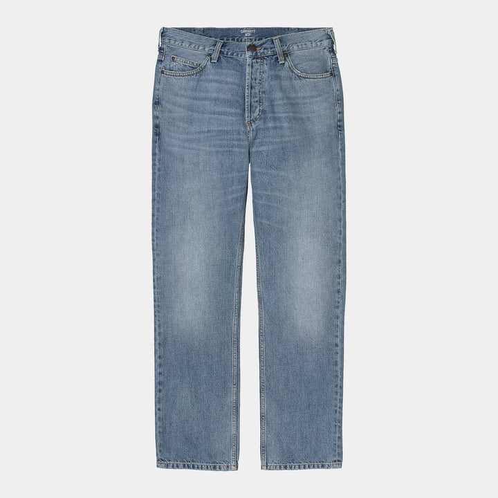 Marlow Pant 100 % Cotton Blue worn bleached L32
