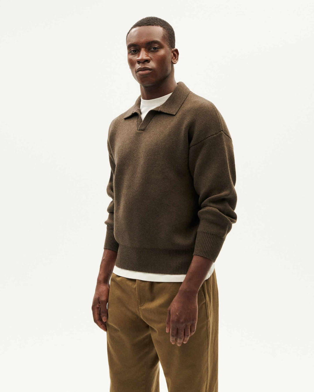 KAKI ARITZ KNITTED SWEATER
