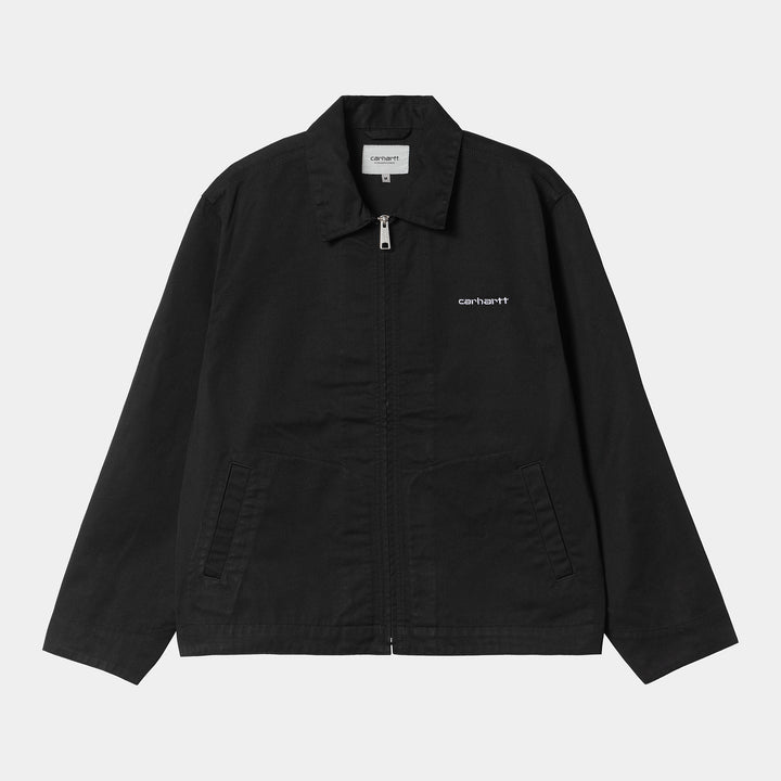 Module Script Jacket 65/35 % Polyester/Cotton Black / White rinsed