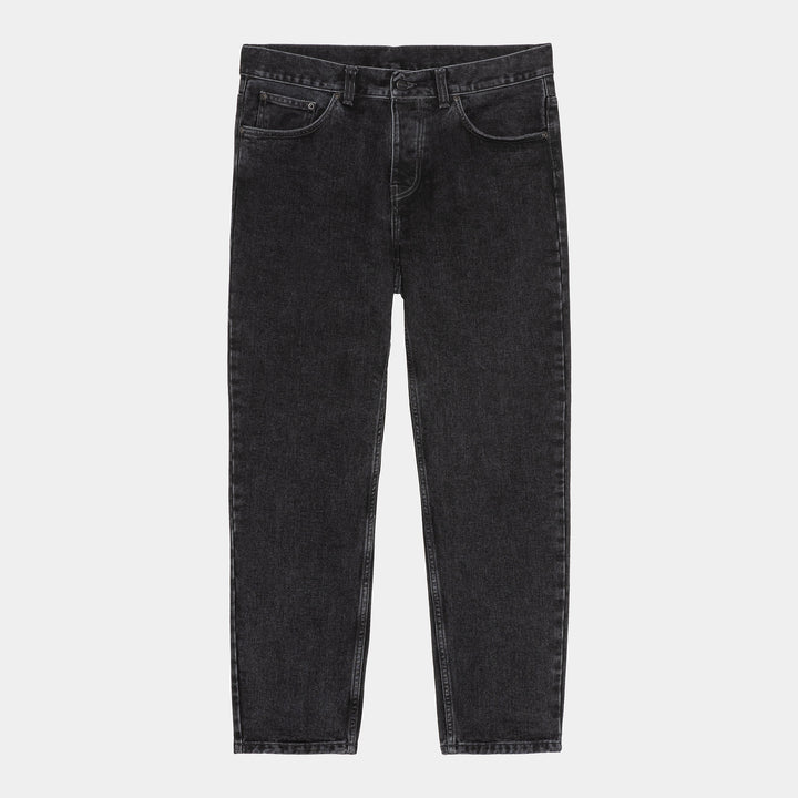 Newel Pant -  organic cotton black stonewashed