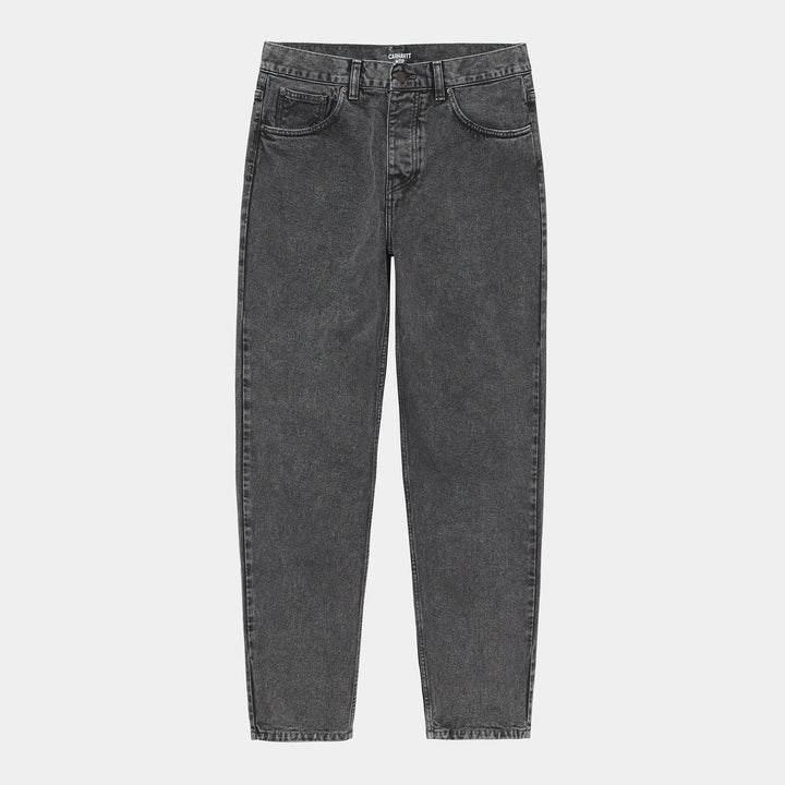 Newel Pant - black worn wash
