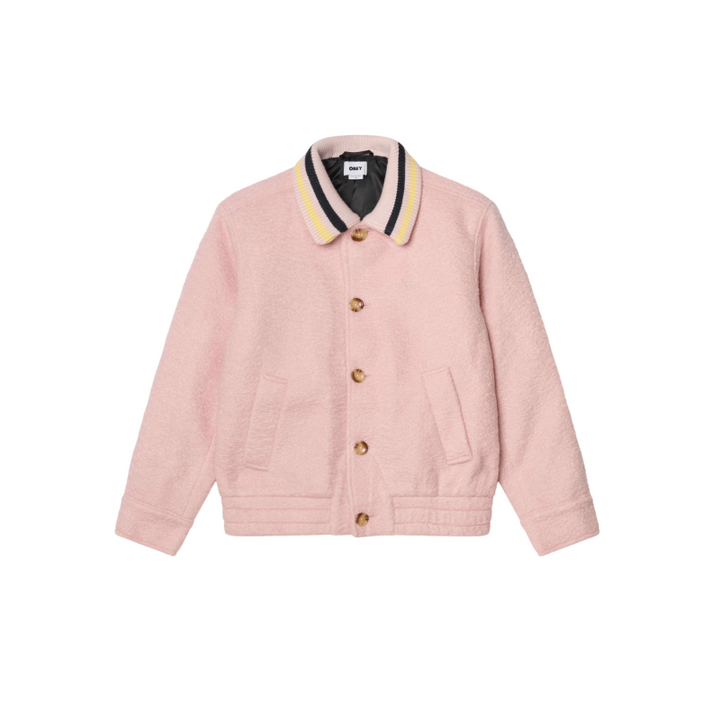 OBEY ARDEN BLOUSON JACKET - PALE LILAC