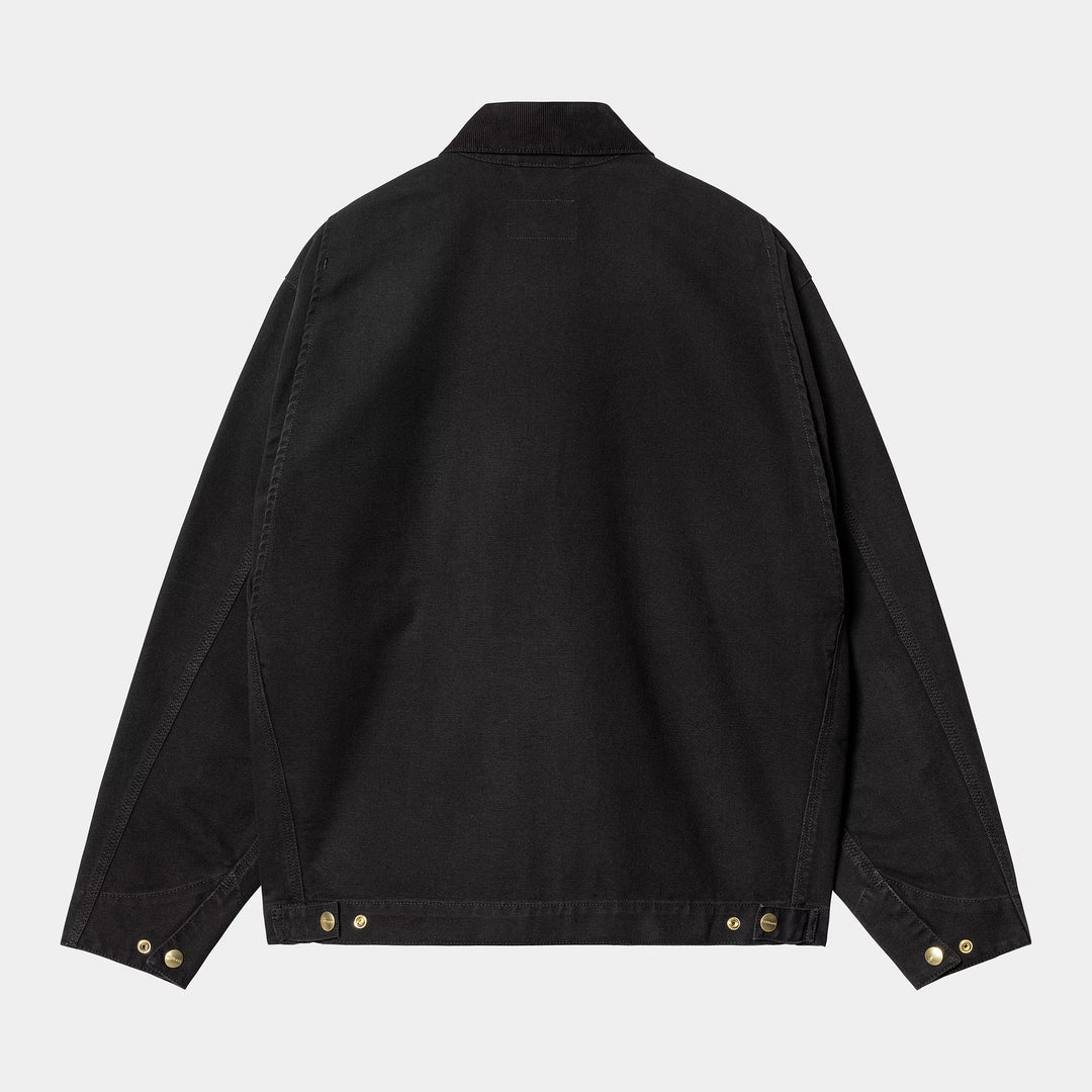 OG Detroit Jacket 100 % Organic Cotton Black / Black aged canvas