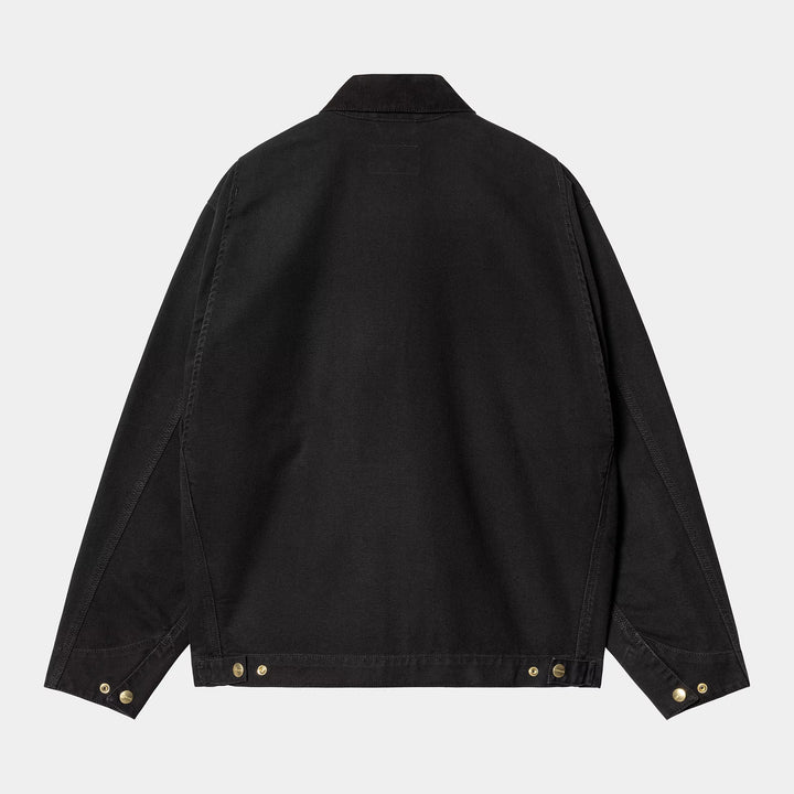 OG Detroit Jacket 100 % Organic Cotton Black / Black aged canvas