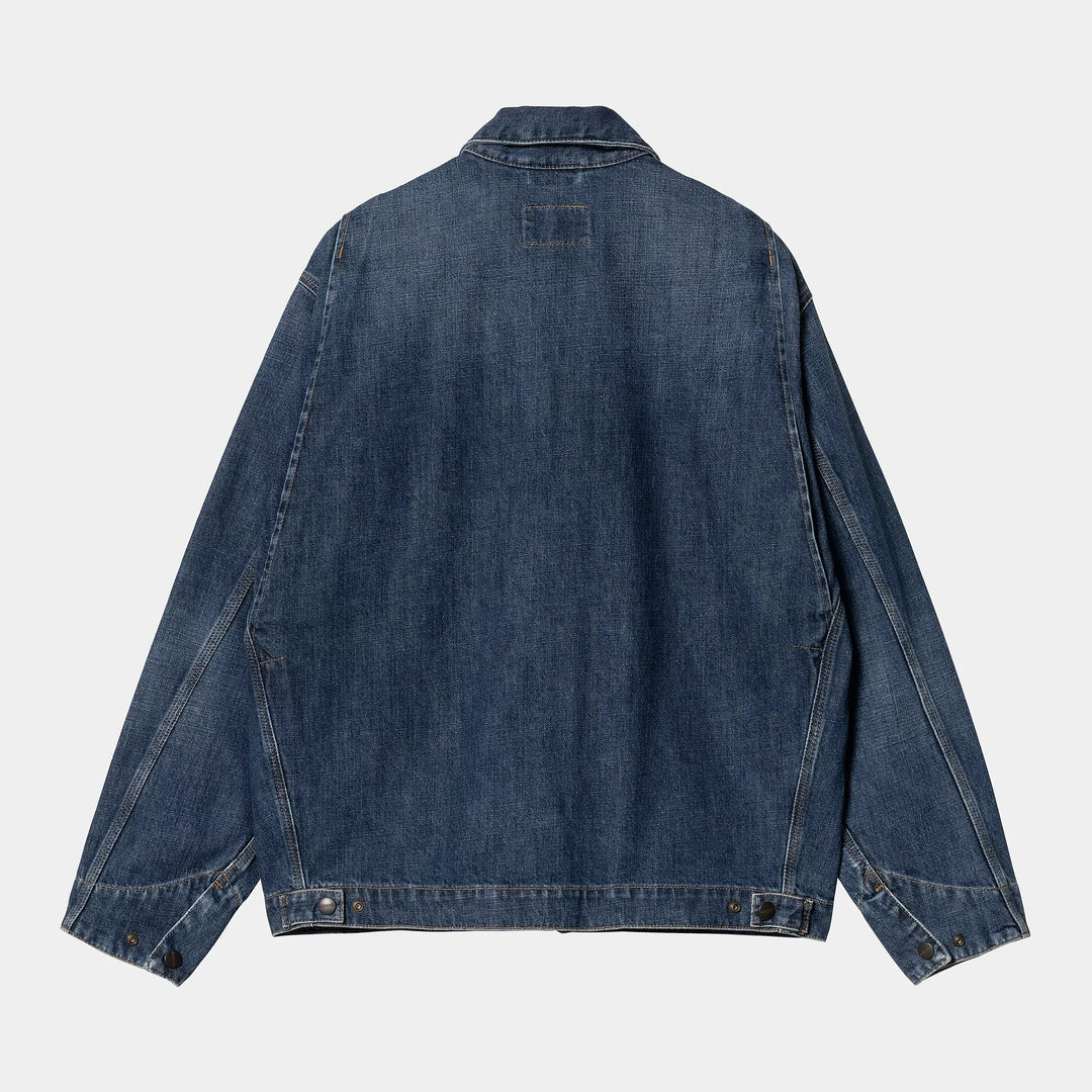 OG Detroit Jacket 100 % Cotton Blue burst washed
