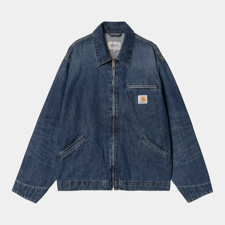 OG Detroit Jacket 100 % Cotton Blue burst washed