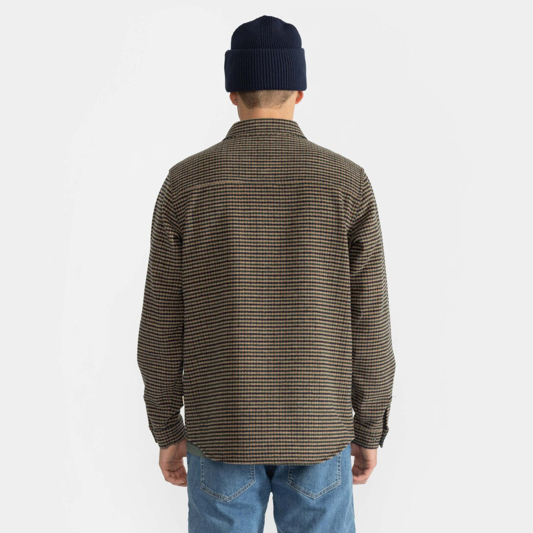 Zipped Overshirt - green