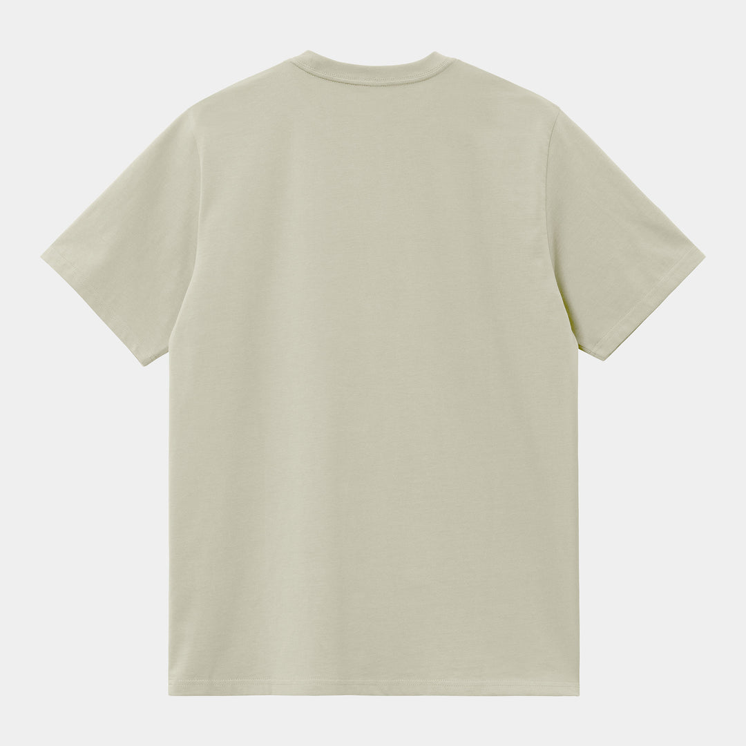 Madison T-Shirt 100 % Organic Cotton Beryl / White