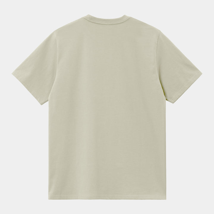 Madison T-Shirt 100 % Organic Cotton Beryl / White