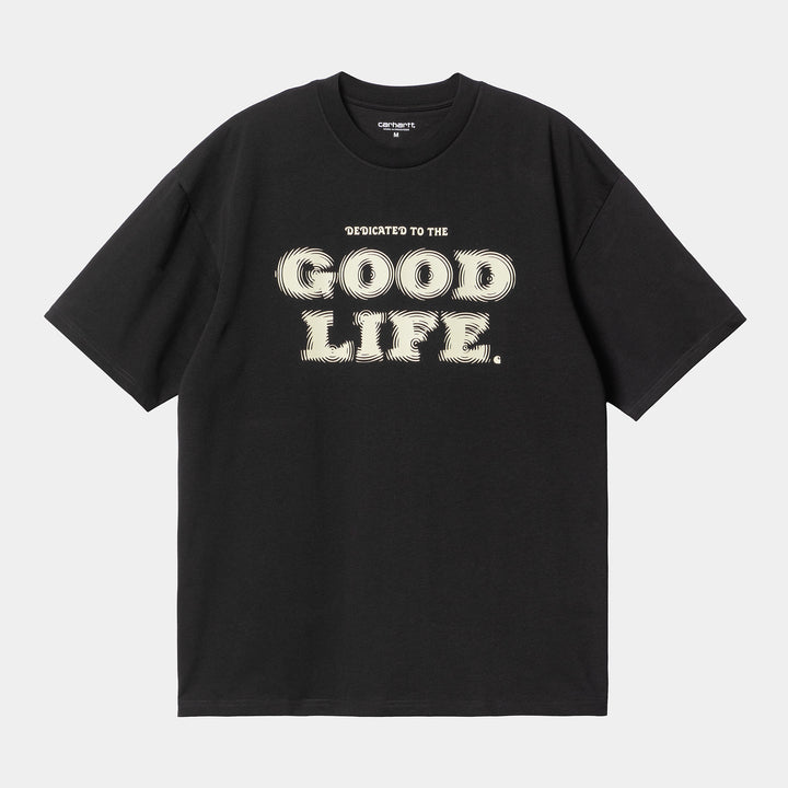 Mist T-Shirt 100 % Organic Cotton Black / Wax