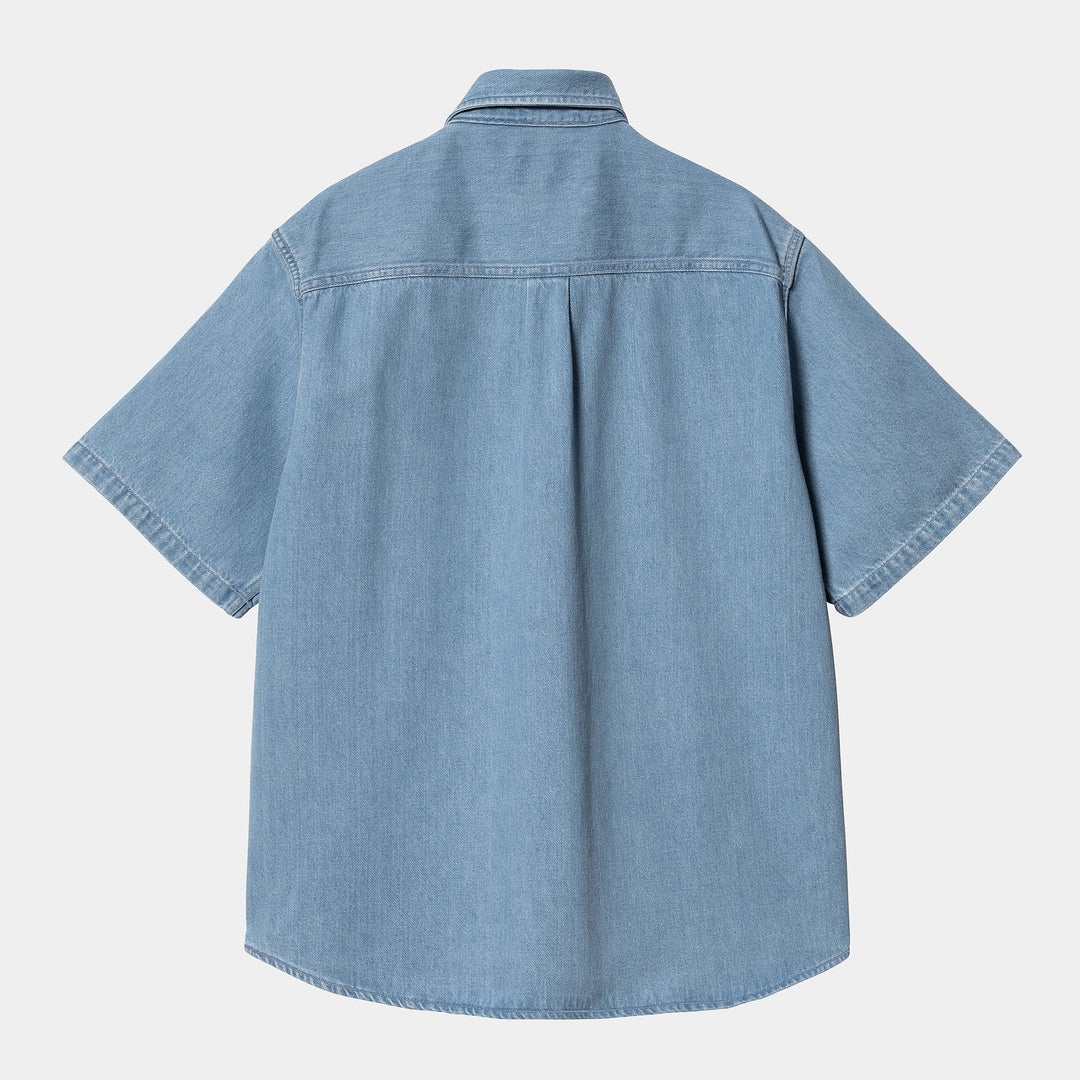 Ody Shirt 100 % Cotton Blue stone bleached