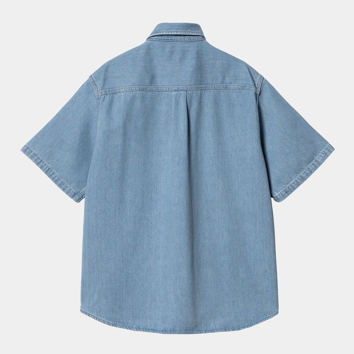 Ody Shirt 100 % Cotton Blue stone bleached
