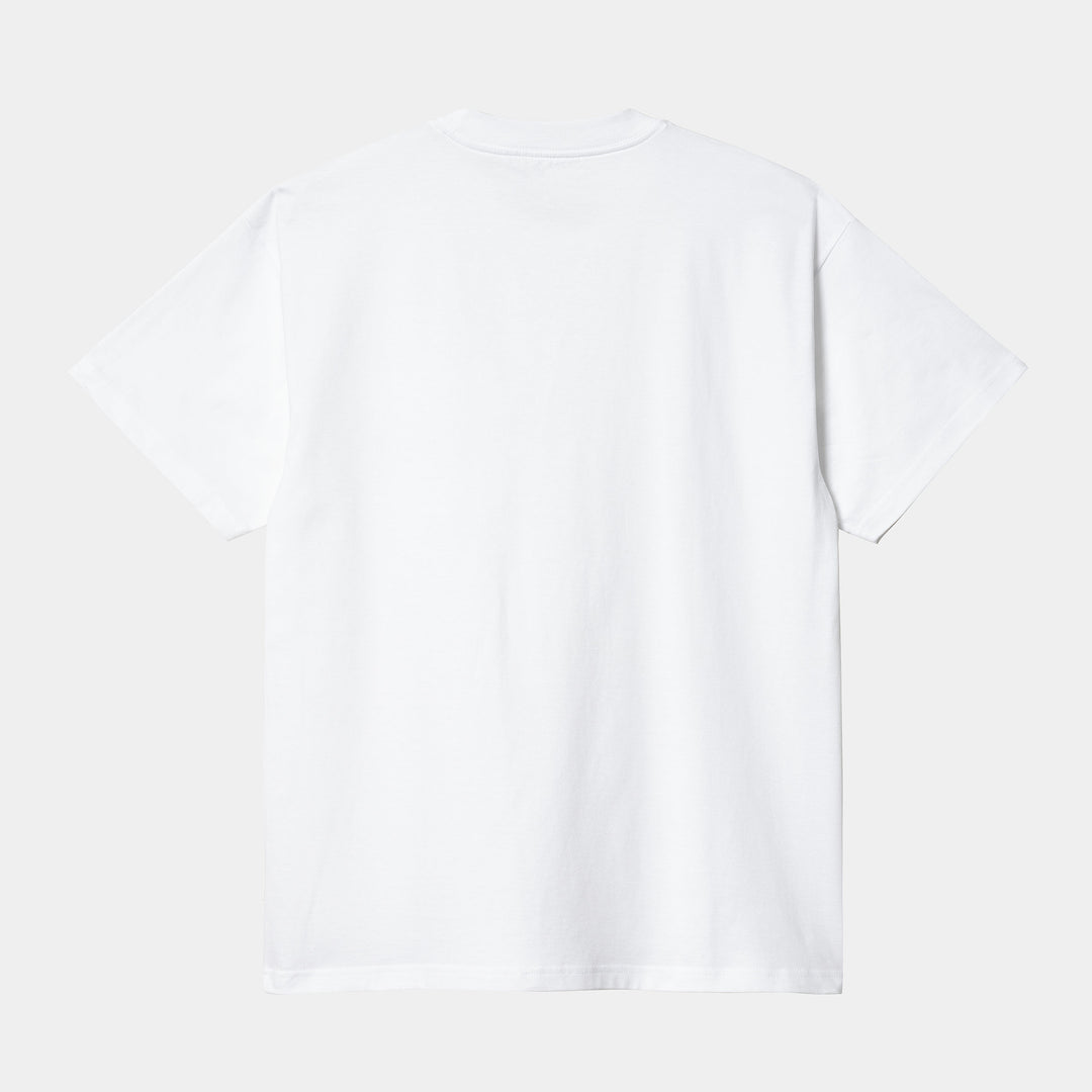 S/S Stretch Pocket T-Shirt - white