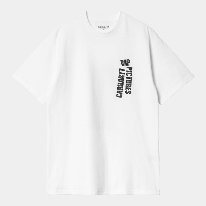 Wip Pictures T-Shirt 100 % Organic Cotton White -