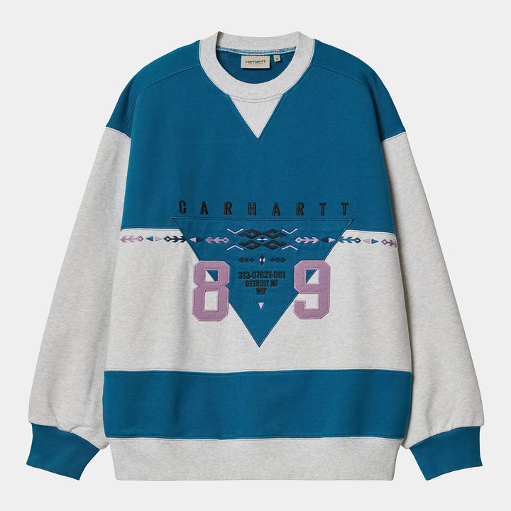 Santa Fe Sweat - amalfi/ash heather