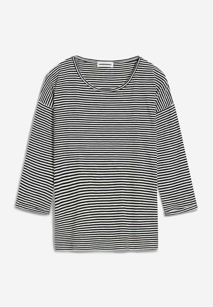 SIANAA lovely stripes - black/oatmilk