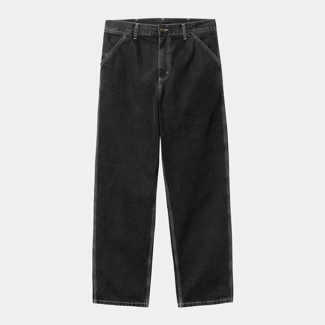 Simple Pant 100 % Cotton Black stone washed