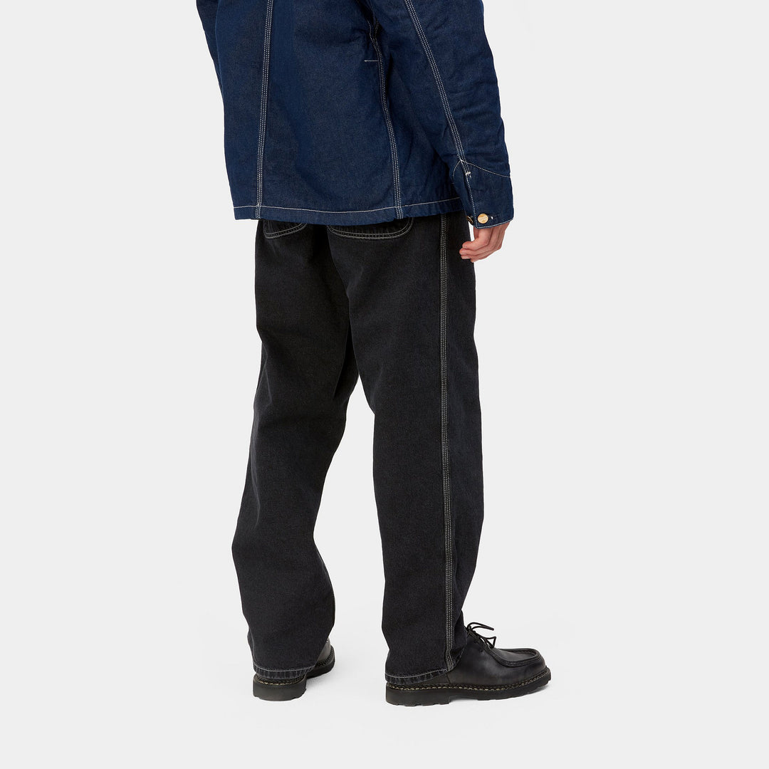 Simple Pant 100 % Cotton Black stone washed