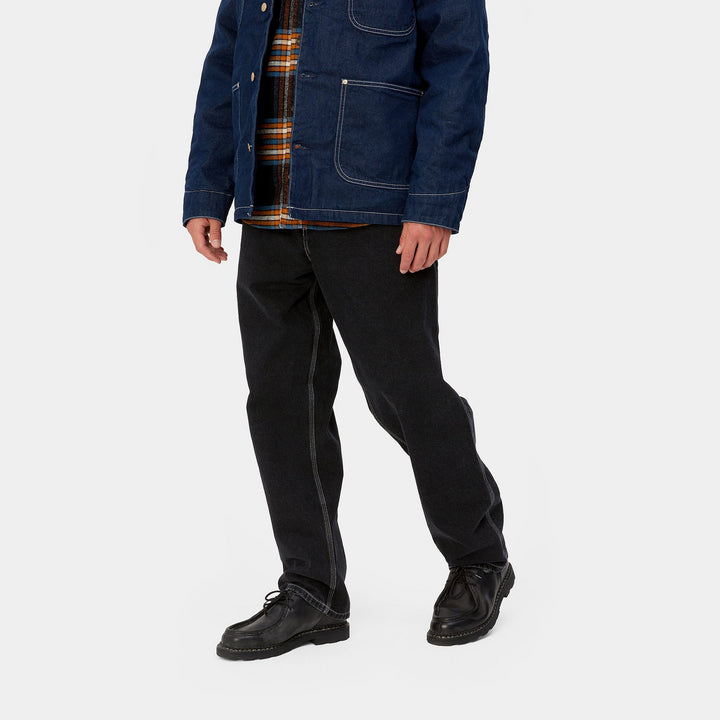 Simple Pant 100 % Cotton Black stone washed