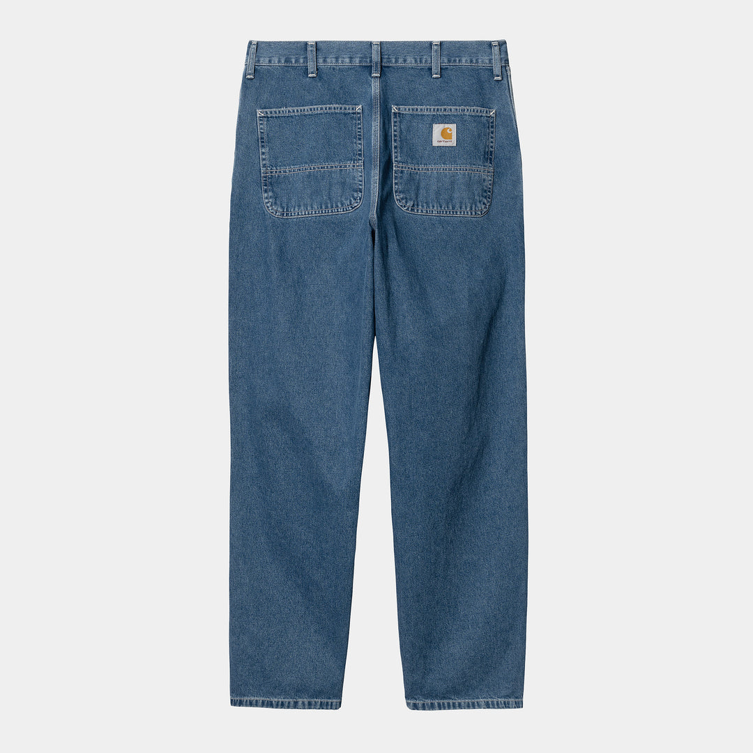 Simple Pant 100 %-  Cotton Blue stone washed L32