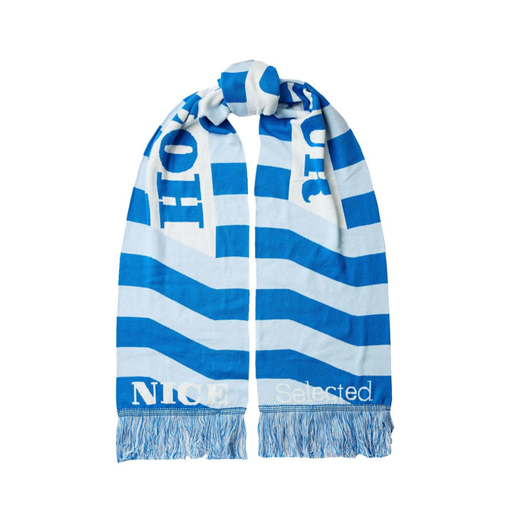 LASSE AMOUR FOOTBALL SCARF - victoria blue