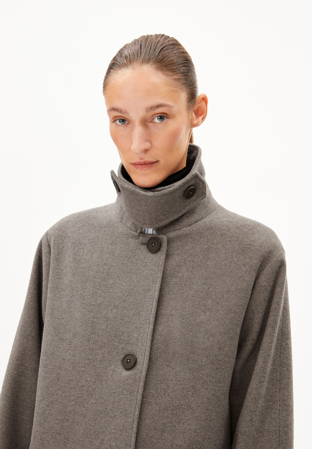 Vaanoise wool - dark caramel melange