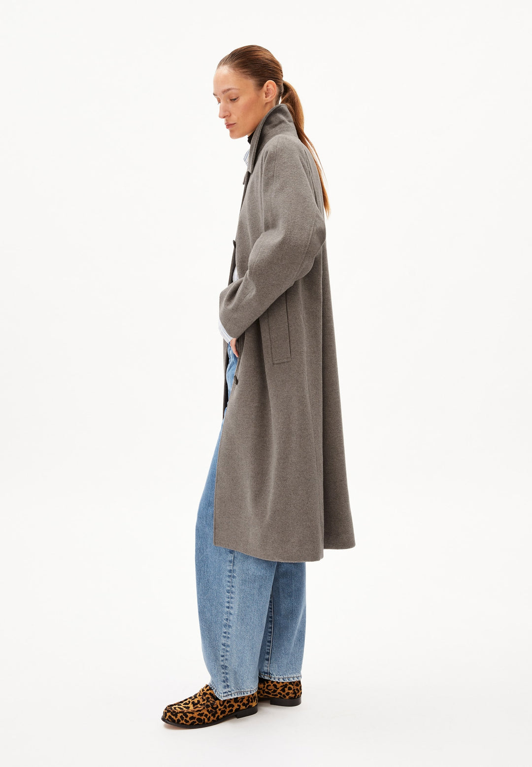 Vaanoise wool - dark caramel melange
