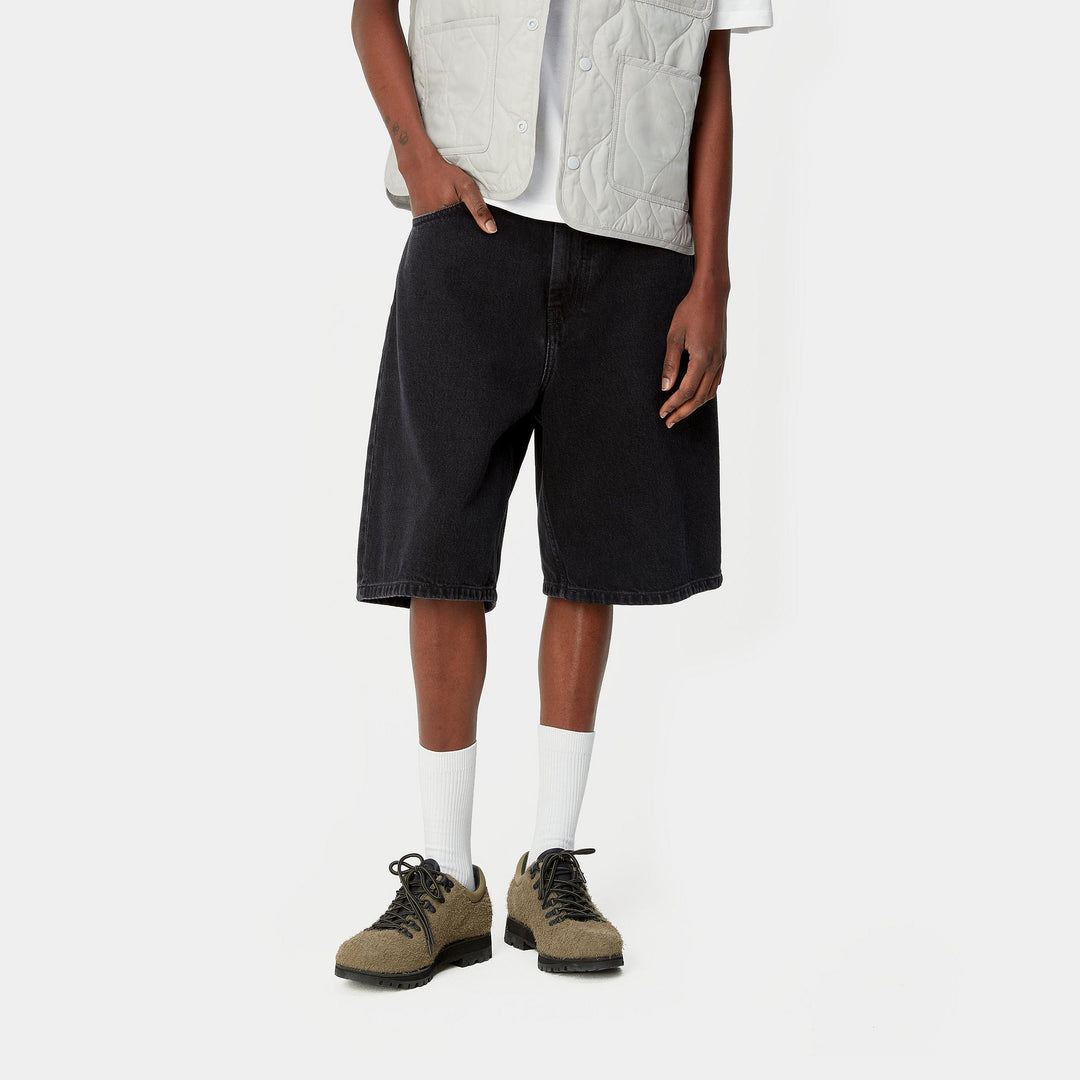 W' Brandon Short 100 % Cotton Black stone washed