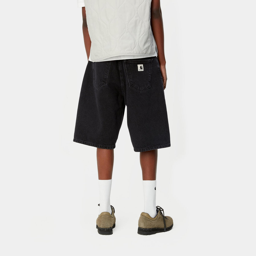 W' Brandon Short 100 % Cotton Black stone washed