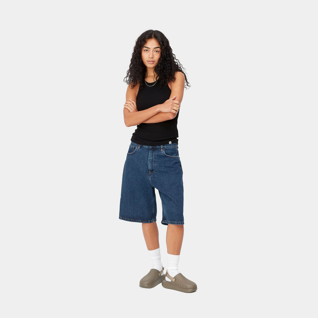 W' Brandon Short - blue stonewashed